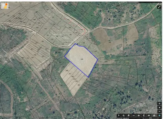 Subasta de finca rústica en Larouco el 6 de abril de 2026