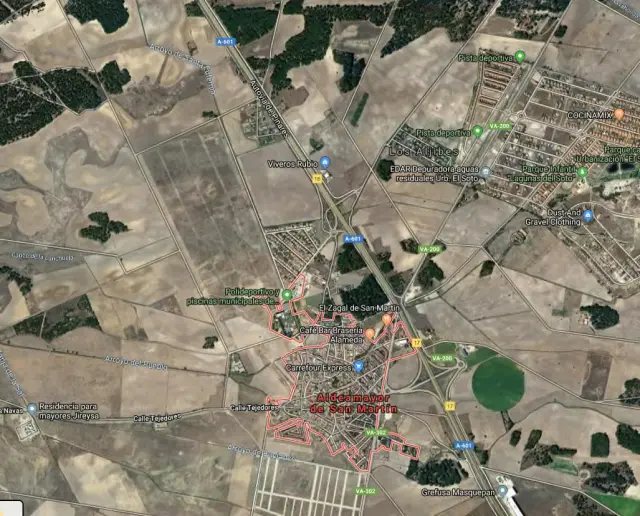 Subasta de solar en Aldeamayor De San Martin el 6 de abril de 2026