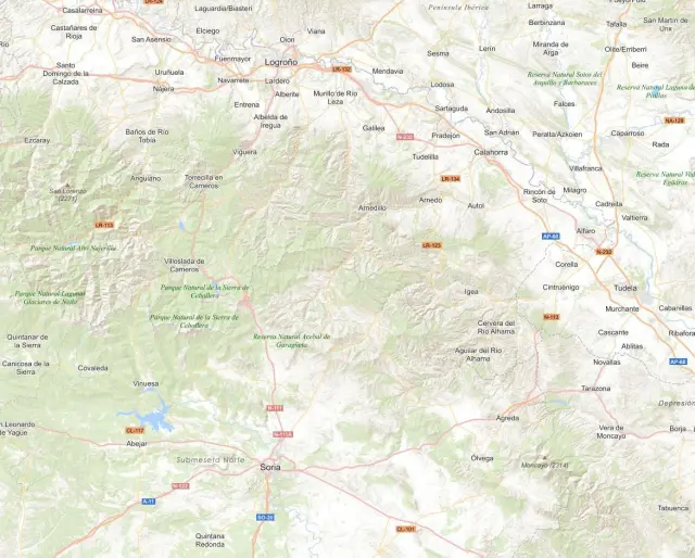 Subasta de finca rústica en Cornago el 6 de abril de 2026