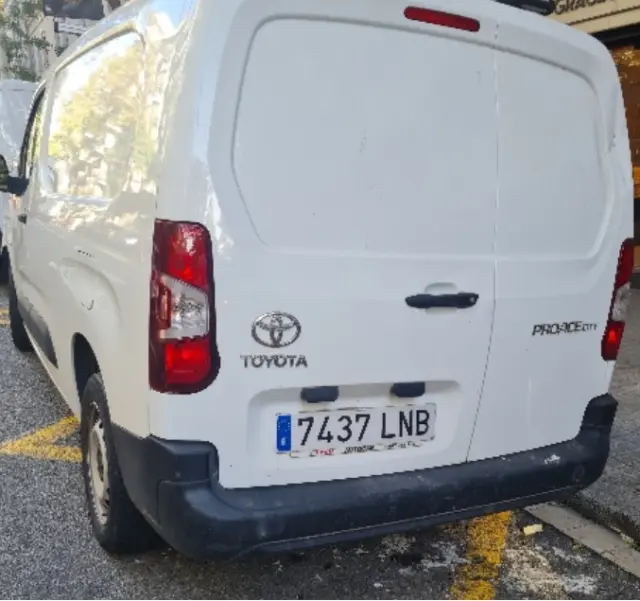 Subasta de turismos Toyota Proace City el 13 de abril de 2026