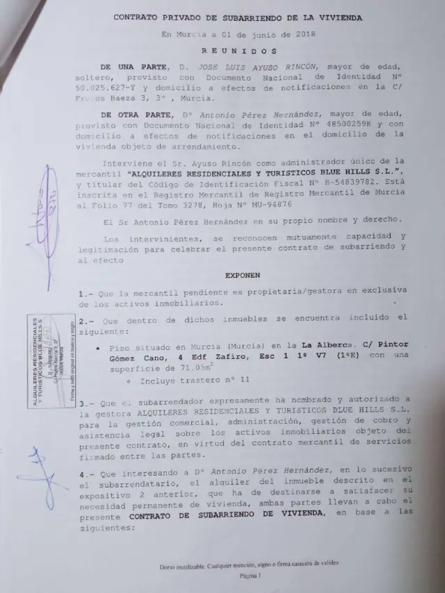 Subasta de garaje en Murcia el 23 de marzo de 2026