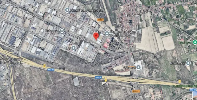 Subasta de nave industrial en Murcia el 30 de marzo de 2026