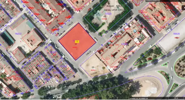 Subasta de solar en Atarfe el 23 de marzo de 2026