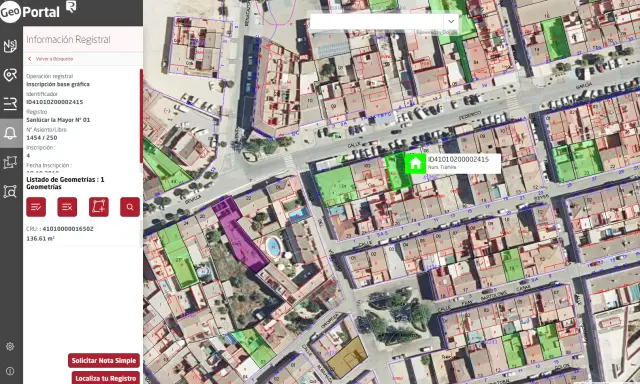 Subasta de solar en Aznalcazar el 20 de abril de 2026