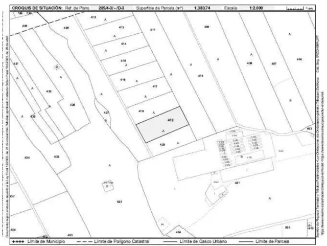 Subasta de finca rústica en Lodosa el 6 de abril de 2026