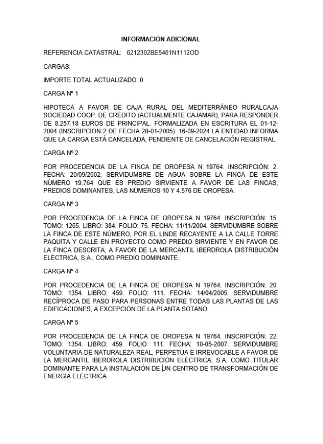 Subasta de garaje en Orpesa/oropesa Del Mar el 30 de marzo de 2026