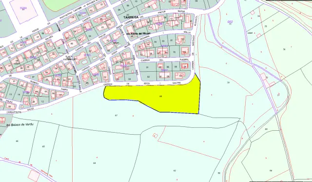 Subasta de finca rústica en Tarrega el 13 de abril de 2026