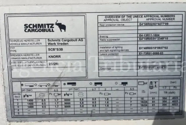 Subasta de industriales Schmitz Cargobull Sko 24 L - 13.4 Fp 60 el 6 de abril de 2026