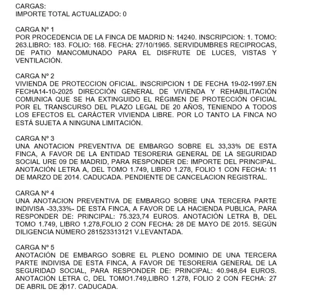 Subasta de vivienda en Madrid el 30 de marzo de 2026