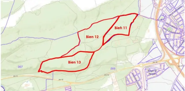 Subasta de finca rústica en Boecillo el 13 de abril de 2026