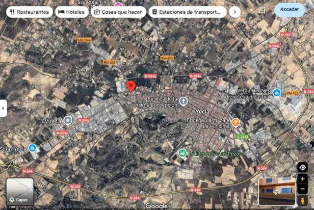 Subasta de garaje en Yecla el 23 de marzo de 2026