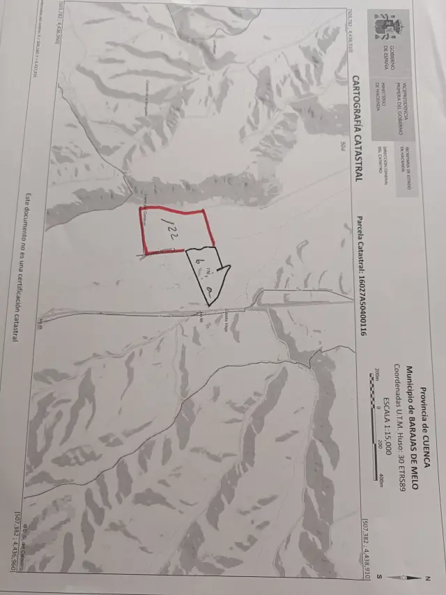 Subasta de finca rústica en Barajas De Melo el 20 de abril de 2026