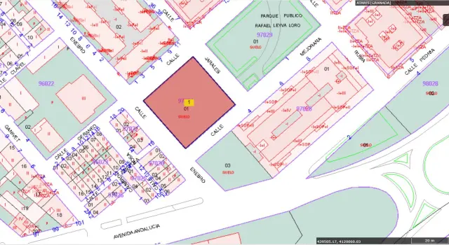 Subasta de solar en Atarfe el 23 de marzo de 2026
