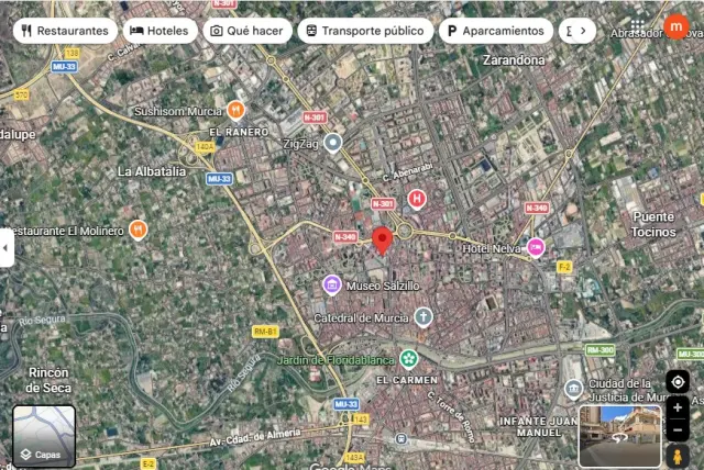 Subasta de garaje en Murcia el 6 de abril de 2026