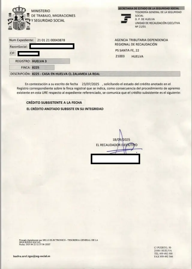 Subasta de solar en Huelva el 23 de marzo de 2026