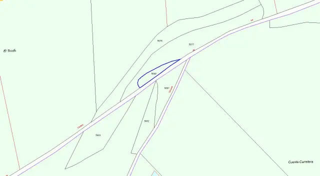 Subasta de finca rústica en Zarza (la) el 30 de marzo de 2026