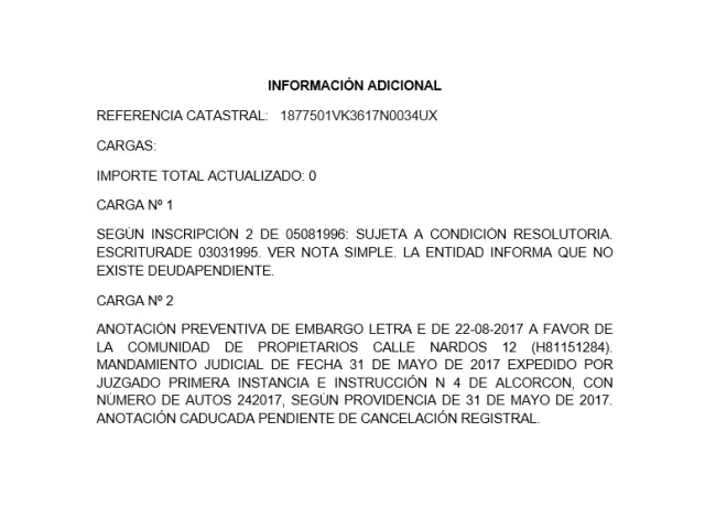 Subasta de garaje en Alcorcon el 30 de marzo de 2026