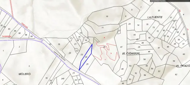 Subasta de finca rústica en Guadamur el 6 de abril de 2026